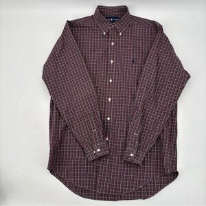 Ralph Lauren Mens Classic Fit Long Sleeve Shirt Size Medium